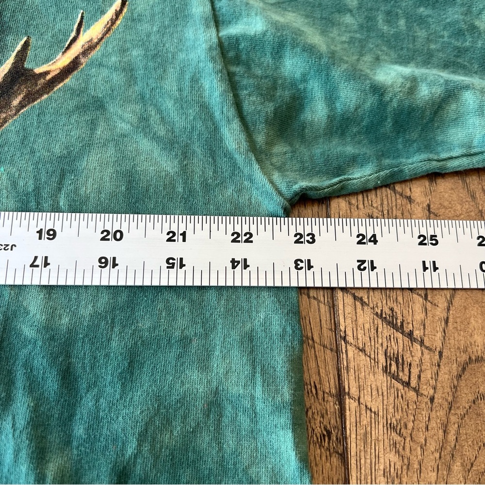 Vintage The Mountain Moose T-Shirt Men’s Large Green Nature Animal Wildlife NEW - Picture 8 of 10
